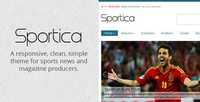 ThemeForest - Sportica v1.0 - Responsive Sports News/Magazine - 2581528