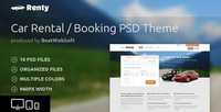 ThemeForest - Renty - Car Rental & Booking PSD Template (Update: 27 July 15) - 4153222