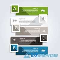 Infographic and diagram business design10