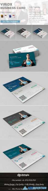 GraphicRiver - Viridx Business Card 10371857