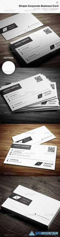 GraphicRiver - Simple Corporate Business Card - 07 5598233
