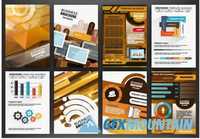 Brochures Flyer template design9