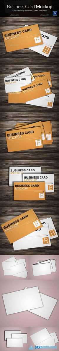 Graphicriver - Business Card Mockup 14488740