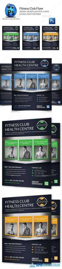GraphicRiver - Fitness Flyer - Gym Flyer 11682289