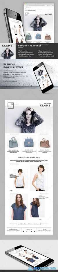 GraphicRiver - Fashion E-Newsletter 10945319
