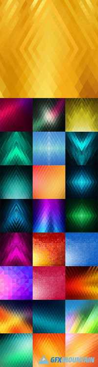 Abstract grid mosaic background
