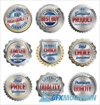 Labels emblem badge and sticker collection2