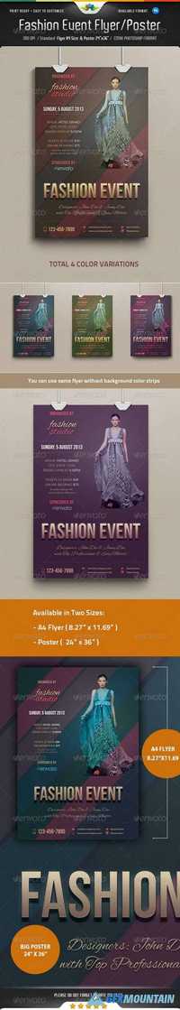 GraphicRiver - Fashion Event Flyer / Poster - 5241131