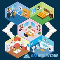 Isometric creative flat design6