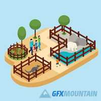 Isometric creative flat design6