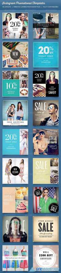 GraphicRiver - Instagram Promotional Template - 6674714