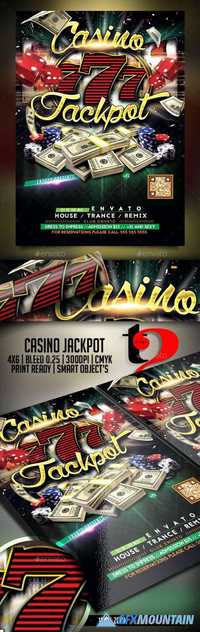 Graphicriver - Casino Jackpot Flyer Template 14542040