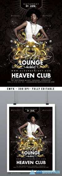 Graphicriver - Lounge Party Flyer 14516276