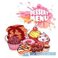  Food dessert fastfood