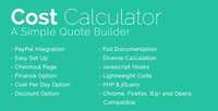 CodeCanyon - Cost Calculator With PayPal Integration v1.5.2 - 10234630