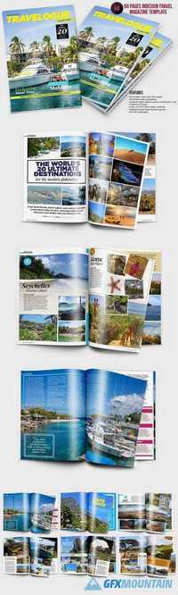 Indesign Travel Magazine Template 497479