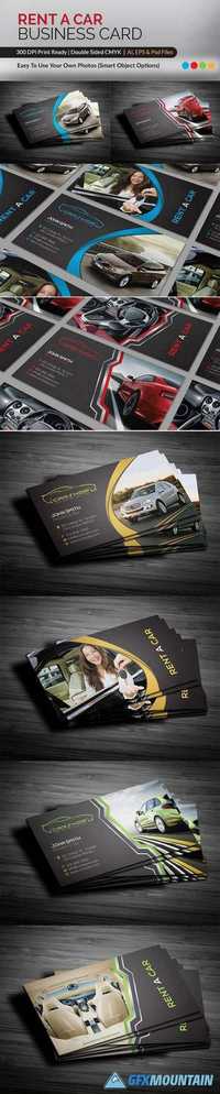 Rent A Car Business Card 497808