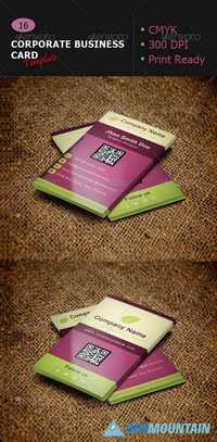 GraphicRiver - Corporate Business Card 16 6151871