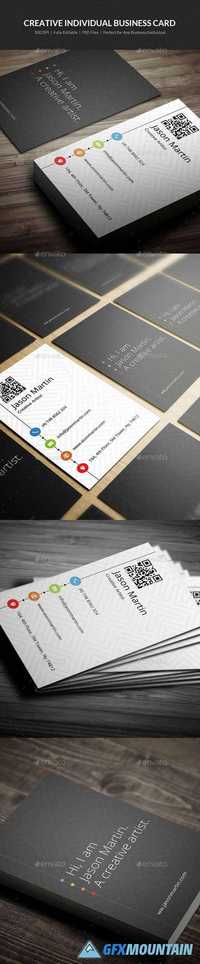 GraphicRiver - Creative Individual Business Card - 01 13197790