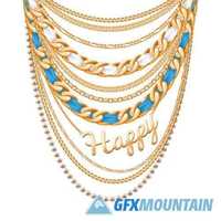 Jewelry gold chains