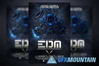 EDM DJ Flyer Template 415152