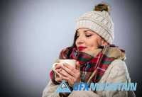Woman in winter fashion