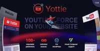 CodeCanyon - YouTube Channel WordPress Plugin - Yottie v1.2.1 - 14115701
