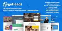 ThemeForest - Getleads v1.2 - Landing Page Pack with Page Builder - 13847236