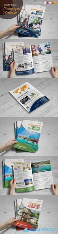 Multipurpose Bifold-Trifold Brochure 511395