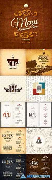 Menu for restaurant modern design2