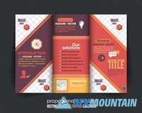 Business flyer brochure banner roll up2