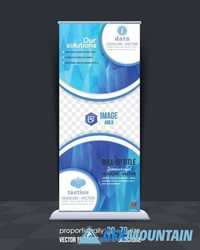 Business flyer brochure banner roll up2