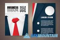 Flyer magazine cover brochure business4