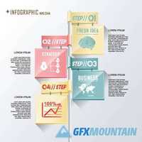 Business finance infographics 