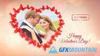 Videohive Sweet Butterflies: Valentine's Day Card 10341841