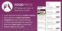 CodeCanyon - foodpress v1.3.1 - Restaurant Menu & Reservation Plugin