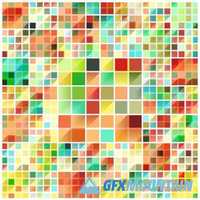 Abstract colorful geometry background2