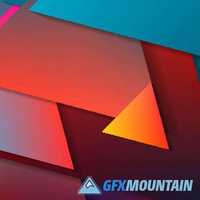 Abstract colorful geometry background2