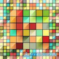 Abstract colorful geometry background2