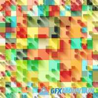 Abstract colorful geometry background2