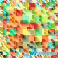 Abstract colorful geometry background2