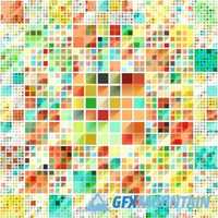 Abstract colorful geometry background2