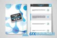 Flyer brochure and banner template3