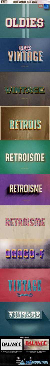 Retro Vintage Text Style Vol4 14491534