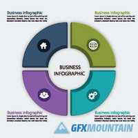 Infographic and diagram business design18