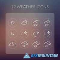 Weather Icons & Design Elements