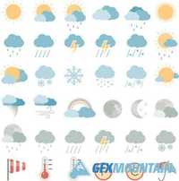 Weather Icons & Design Elements