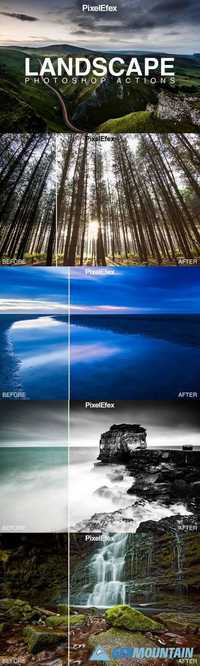 Landscape Photoshop Actions 537018