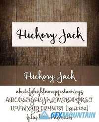 Hickory Jack font