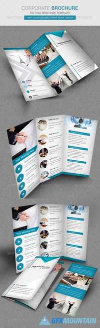 Corporate Tri Fold Brochure Template 6874226